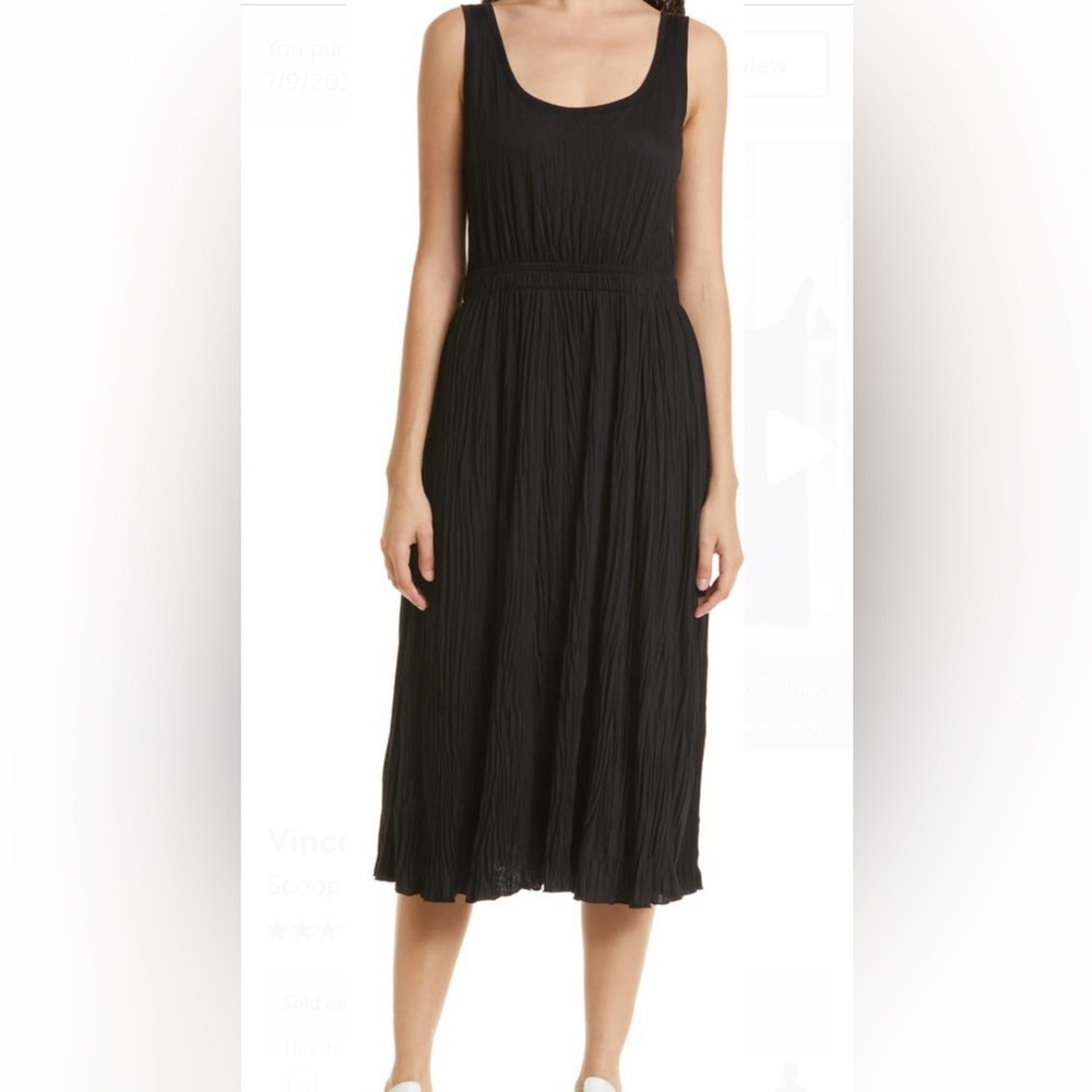 Vince Scoop-Neck Tank Dress | NWT